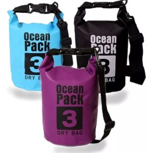 Bolso Estanco Impermeable 3 Litros Kayak Camping Playa Bolsa