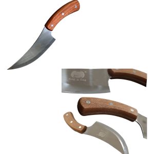 Cuchillo Curvo De Cocina Para Carnes Vegetales Frutas Hogar