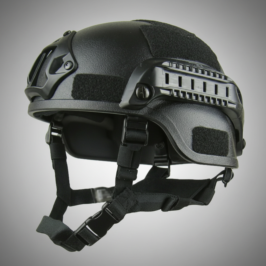 Casco Táctico Con Protection Paintball Airsoft Motos - Imagen 7