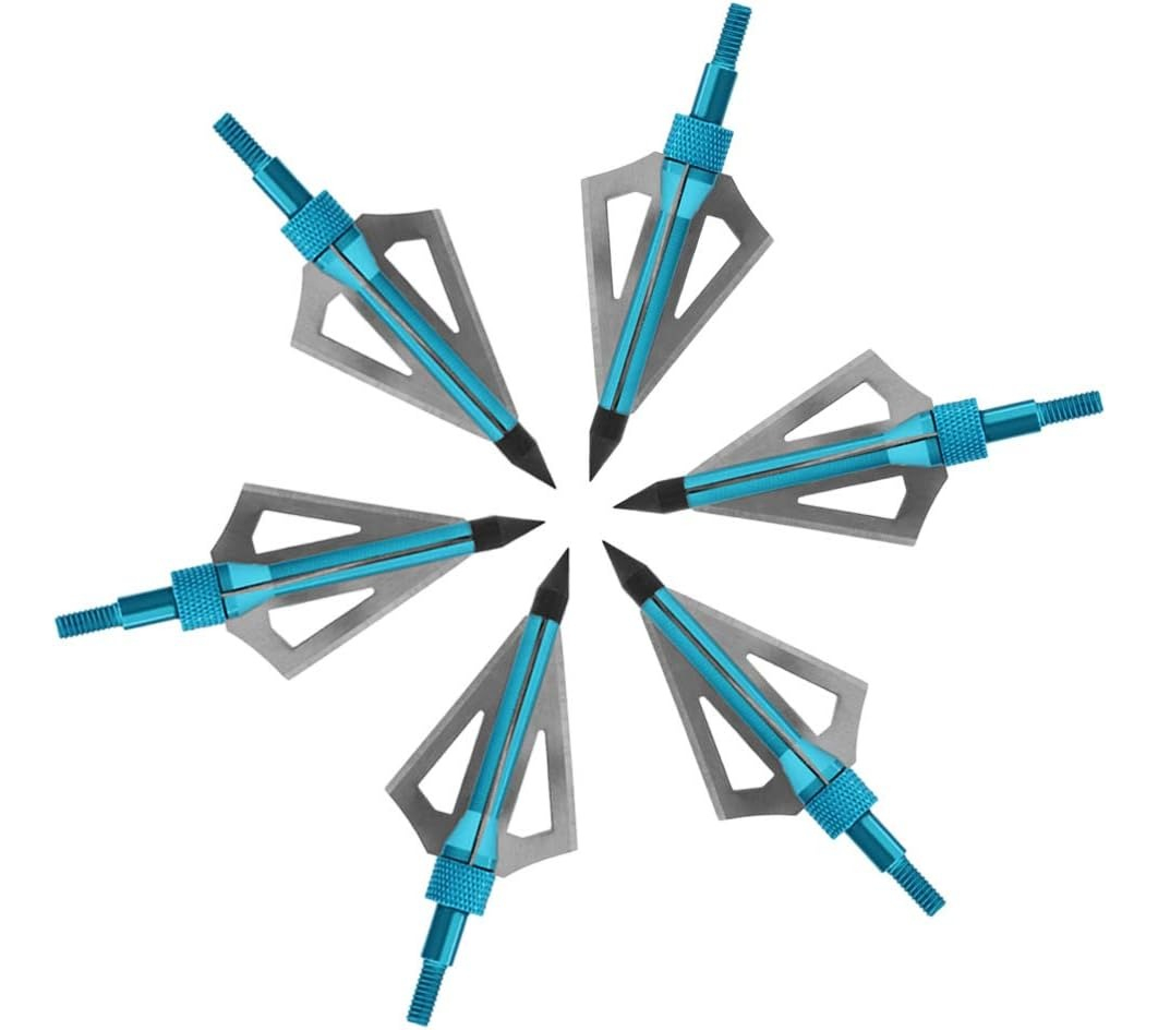 4 Punta De Caza Para Flecha Ballesta Arco Pack 4 Unidades - Imagen 3