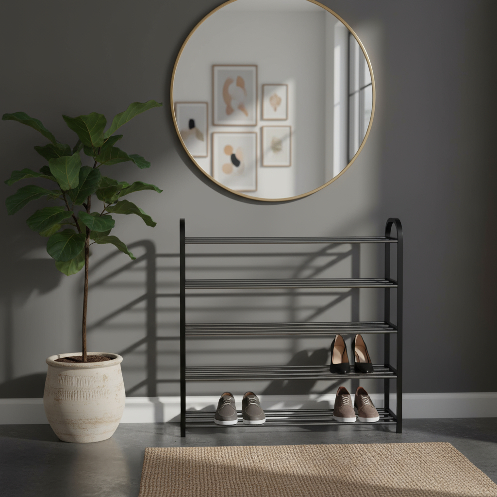 Organizador 5 Pisos Para Zapatos Practico Uso - Imagen 4