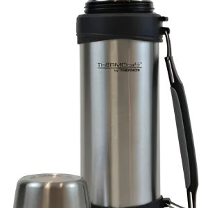 Combo Termo Thermocafe 1l Acero Inox + Mate + Bombilla