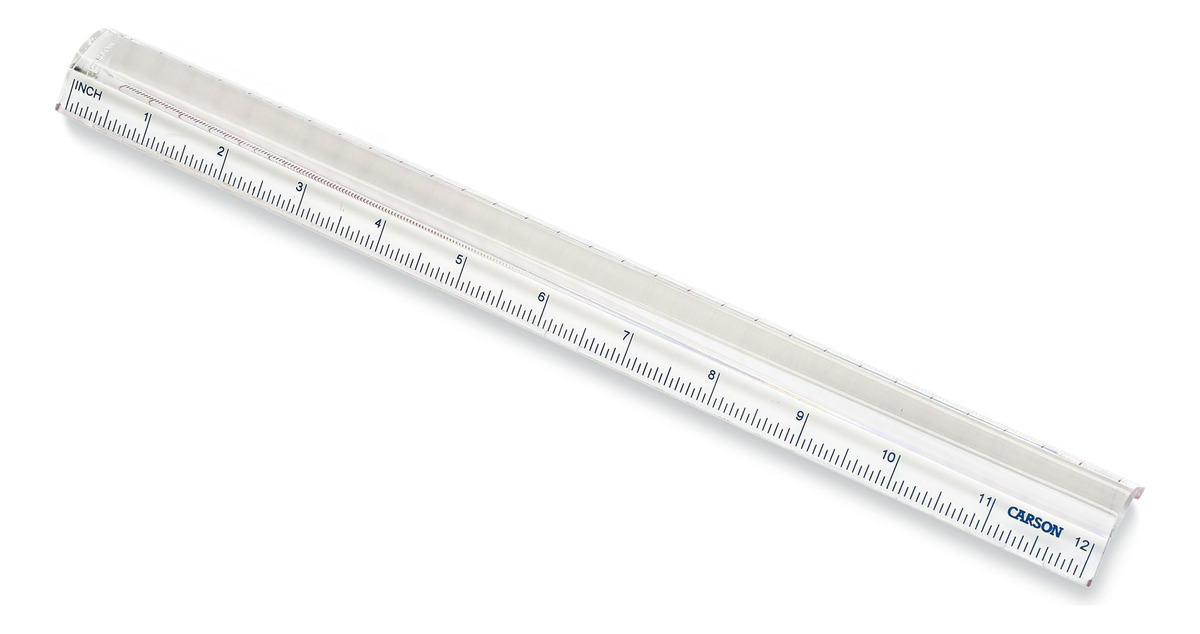Regla Centimetrada Lupa De 30 Cm Con Aumento 1,5x Carson - Imagen 4