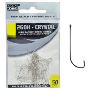 Anzuelo Crystal 260h Río Playa Pejerrey N°10 Pesca Nickel