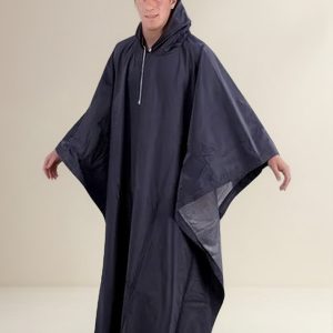 Poncho Unisex Lluvia Impermeable Poliester Pvc Plastificado