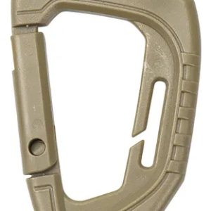 Mosqueton Multiuso Hebilla Tactica Mochila Chaleco Arena