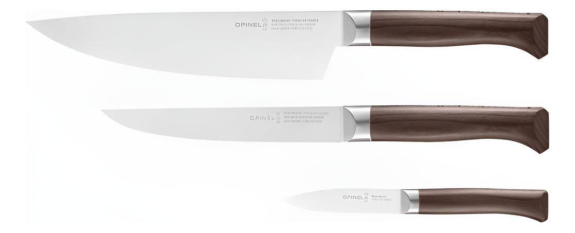 Opinel Colección Trío Les Forgés P/cocina Hecho En Francia