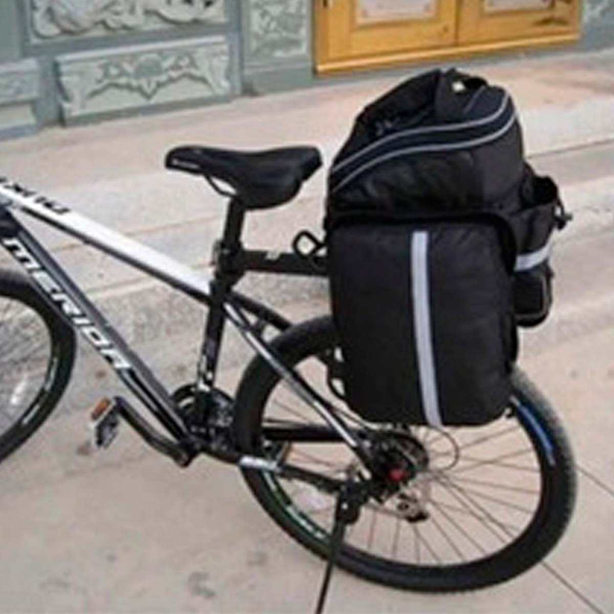 Bolso Con Alforjas Para Parrilla De Bicicleta Gran Aventura - Imagen 7