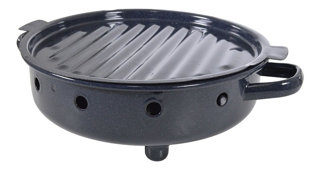 Brasero Parrillin Circular Esmaltado Sue Esmaltado 28 Centim - Imagen 4