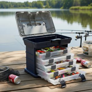 Caja De Pesca Mas Organizadores Para Anzuelos O Señuelos