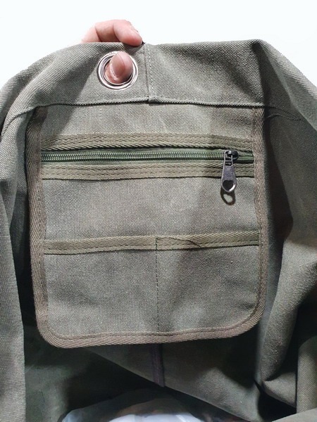 Bolso Mochila De Lona Capacidad 68 Lts Camping Viaje - Imagen 4