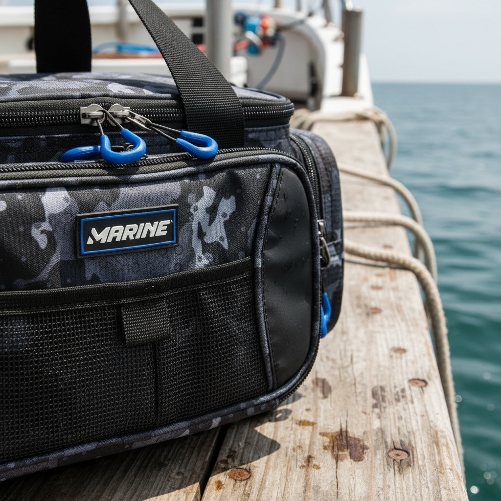 Bolso De Pesca M-bp15c 4 Organizadores Marine Sports - Imagen 7