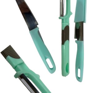 Cuchillo Y Pelador De Papa Explorer Para Cocina Fácil