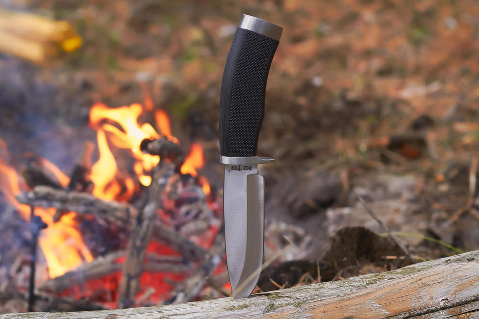 Cuchillo Deportivo Caza Camping Pesca Tactico Con Estuche - Imagen 3