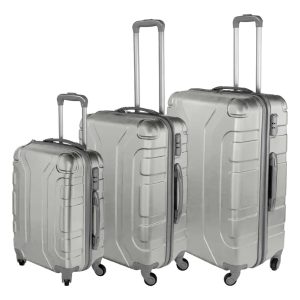 Valija De Viaje Arye Reforzadas Mediana Rígida Con Ruedas