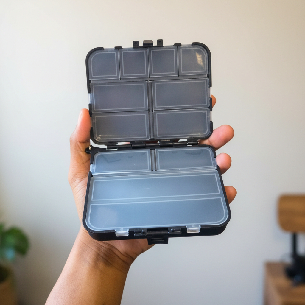 Caja De Pesca Aparejos Organizadora Varias Bandejas Amplias