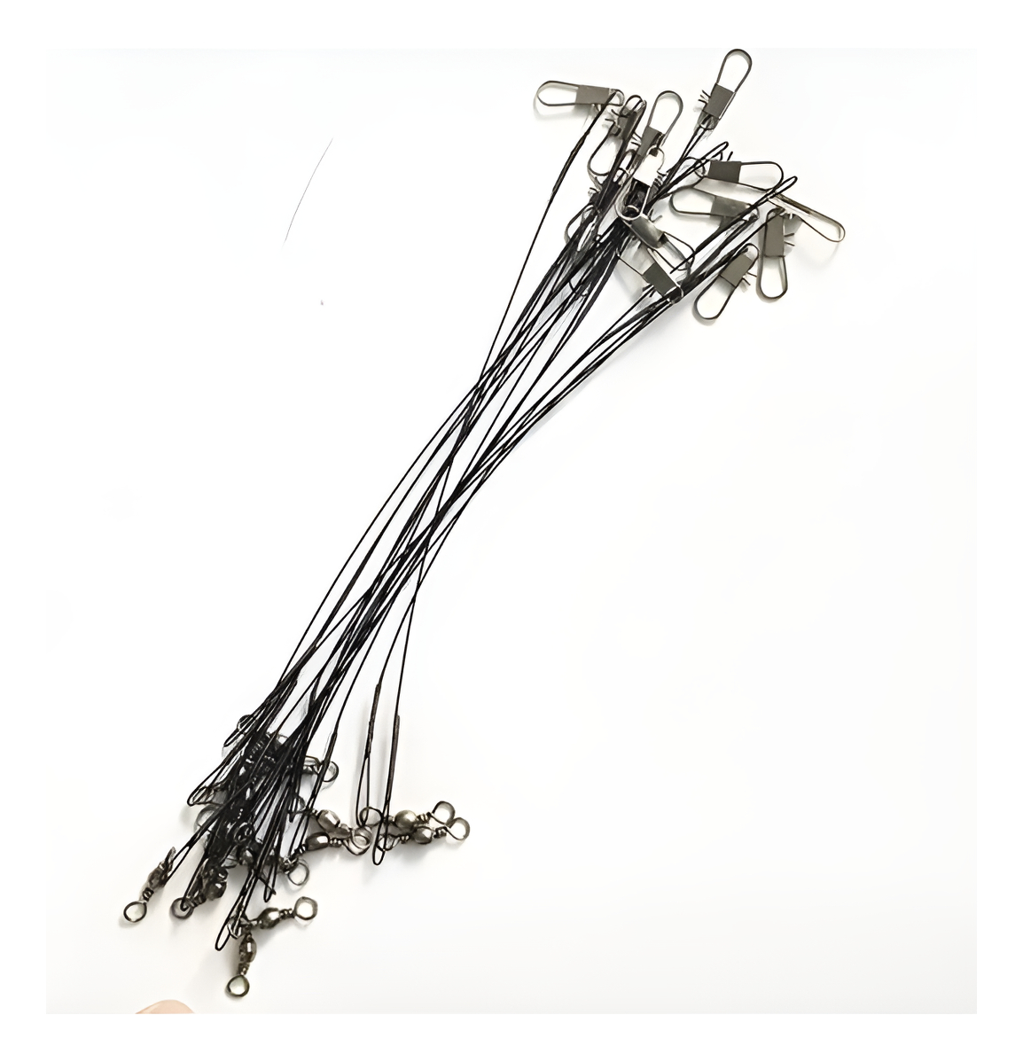 5 Líder De Acero Pesca Maruto Japones Muy Resistente Señuelo