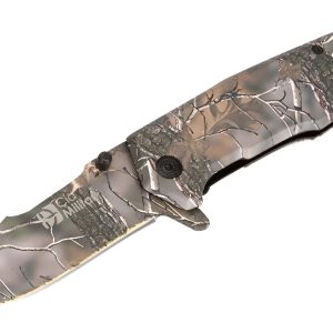 Navaja Tactica Militar Otoño Camuflada Full Metal Camping