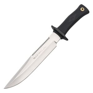 Cuchillo Deportivo Mirage 23 Muela Tactico Supervivencia Color Negro