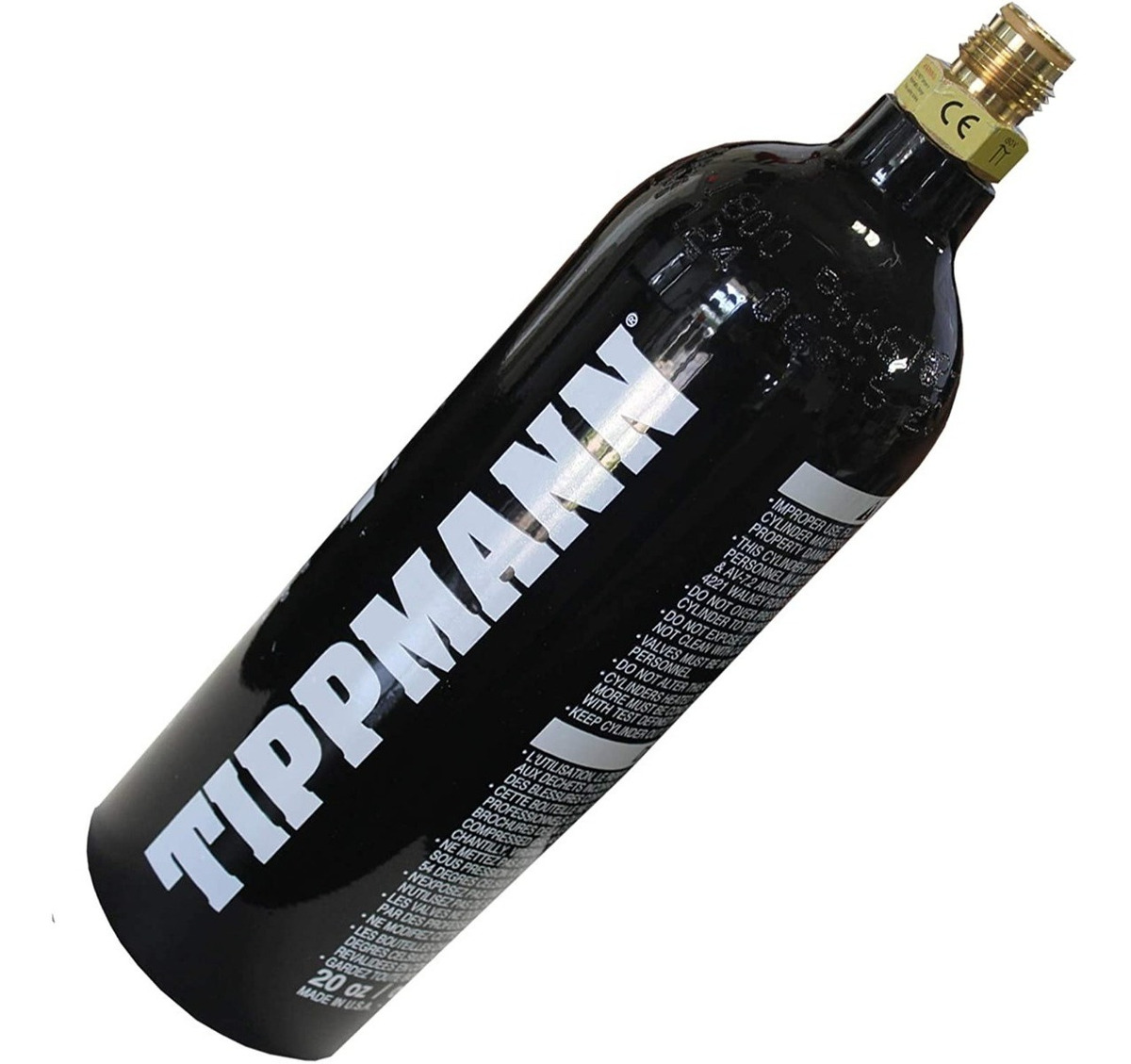 Garrafa Co2 Aire Comprimido Tippmann Para Paintball 20 Oz - Imagen 2