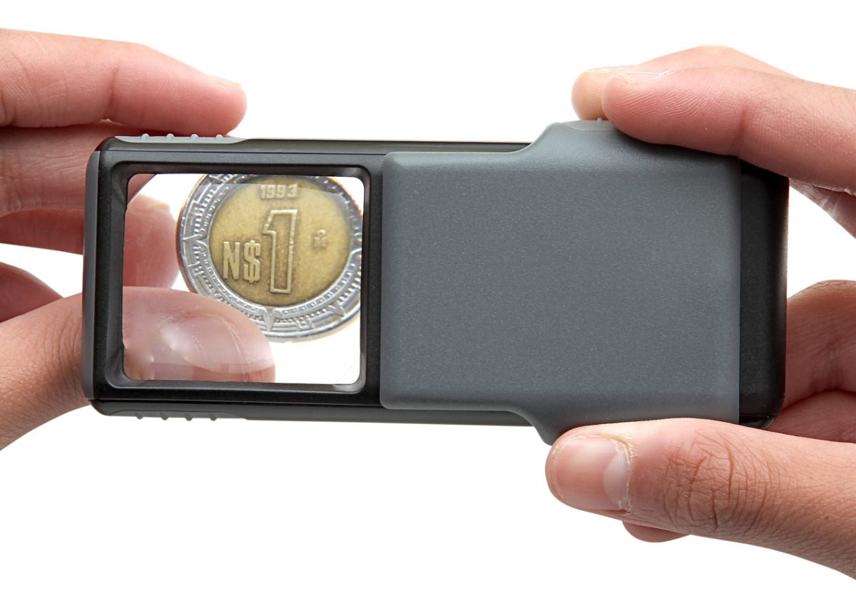 Lupa De Bolsillo 5x Con Iluminacion Led Carson Lectura - Imagen 3