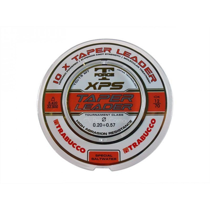 Tanza Trabucco Xps Taper Leader 0.20-0.57 10×15 Metros - Imagen 5