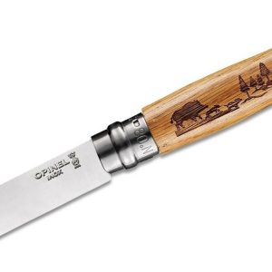 Navaja Opinel Animalia Jabalí/ciervo/pez N°8 Inoxidable