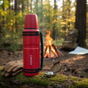 Termo Comet Super Classic 1.2l Acero Inox Doble Pared 12hrs