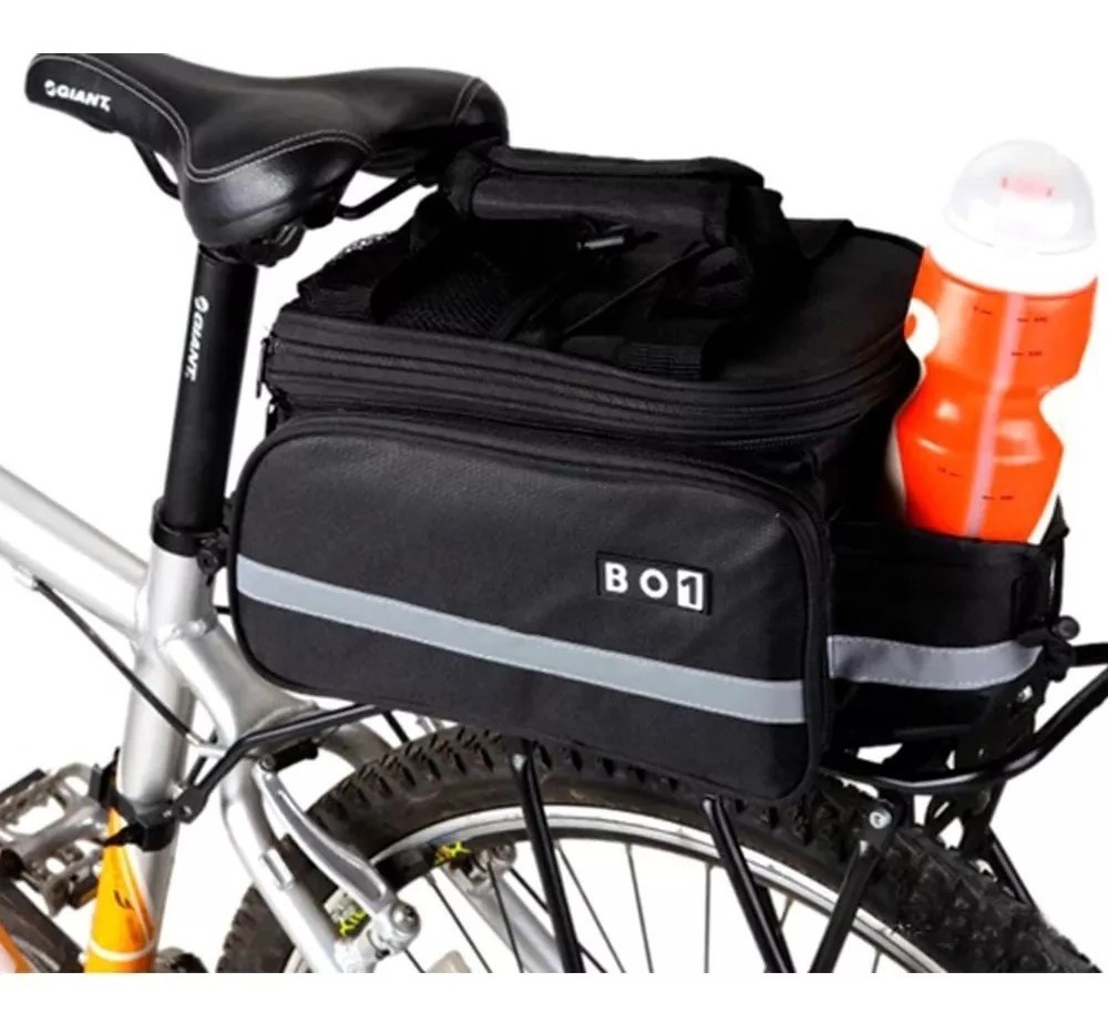 Bolso Con Alforjas Para Parrilla De Bicicleta Gran Aventura