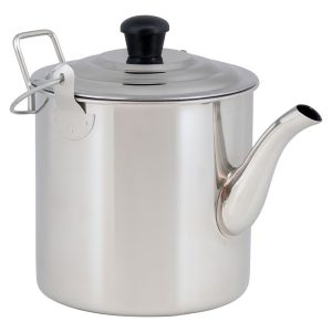 Tetera Acero Para Hogar O Camping 2lts Gran Aventura Gris