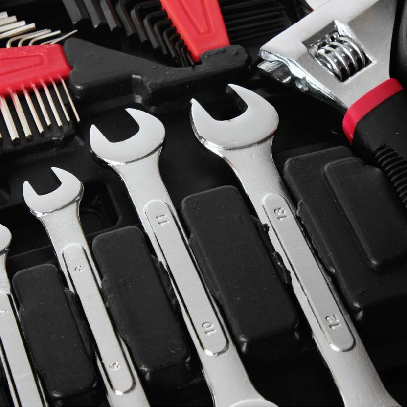 Kit De 116 Herramientas Manuales Con Maletin Plegable Redlin - Imagen 4