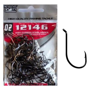 Anzuelo Marine Sport Ideal Para Playa. Corbina N°02 X 50 Uni