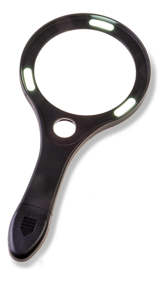 Lupa De Mano Con Luz Led Aumeto 2.5x 7x Carson Lectura - Imagen 4