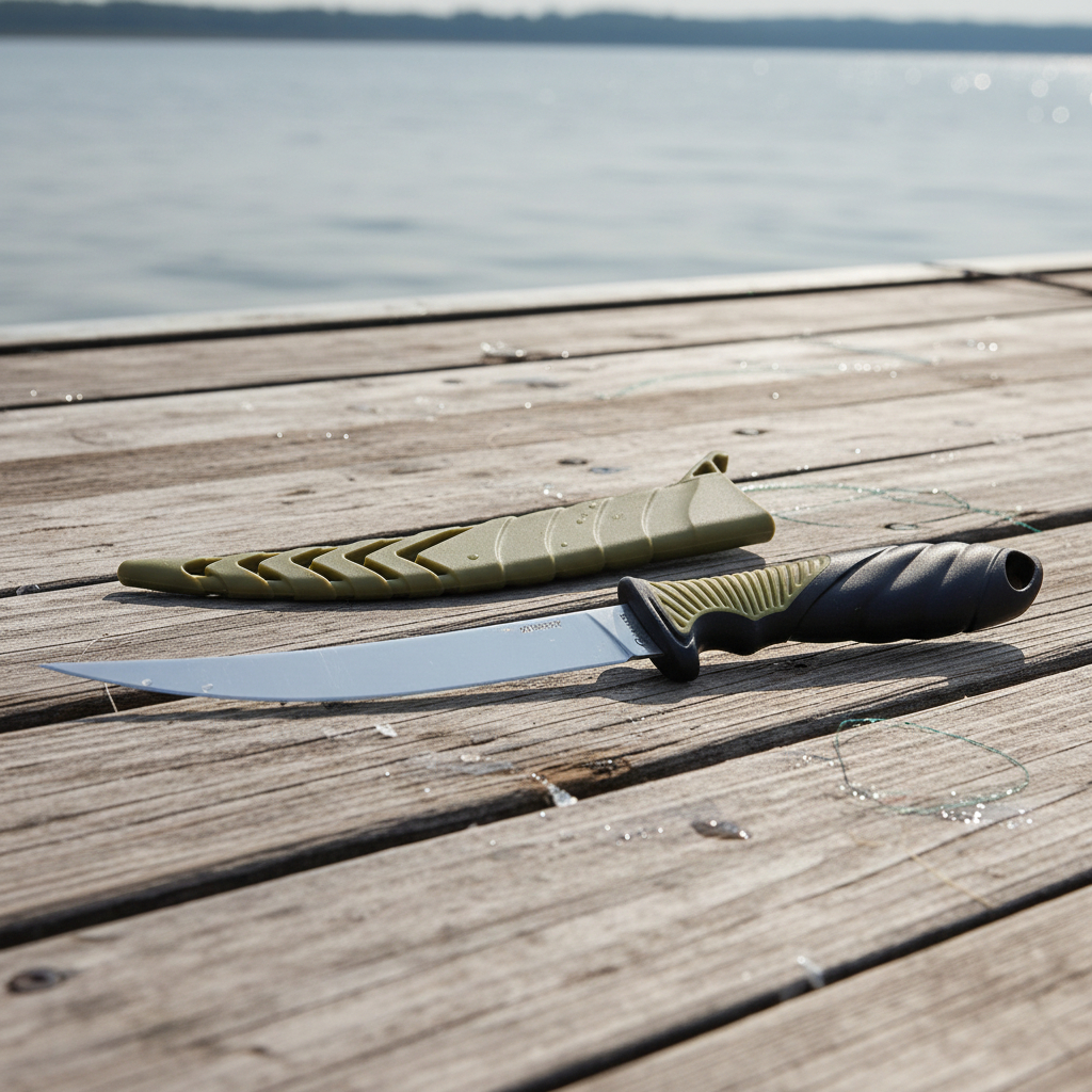 Cuchillo Fileteador Explorer Filetero Hoja De 16 Cm Liso - Imagen 4