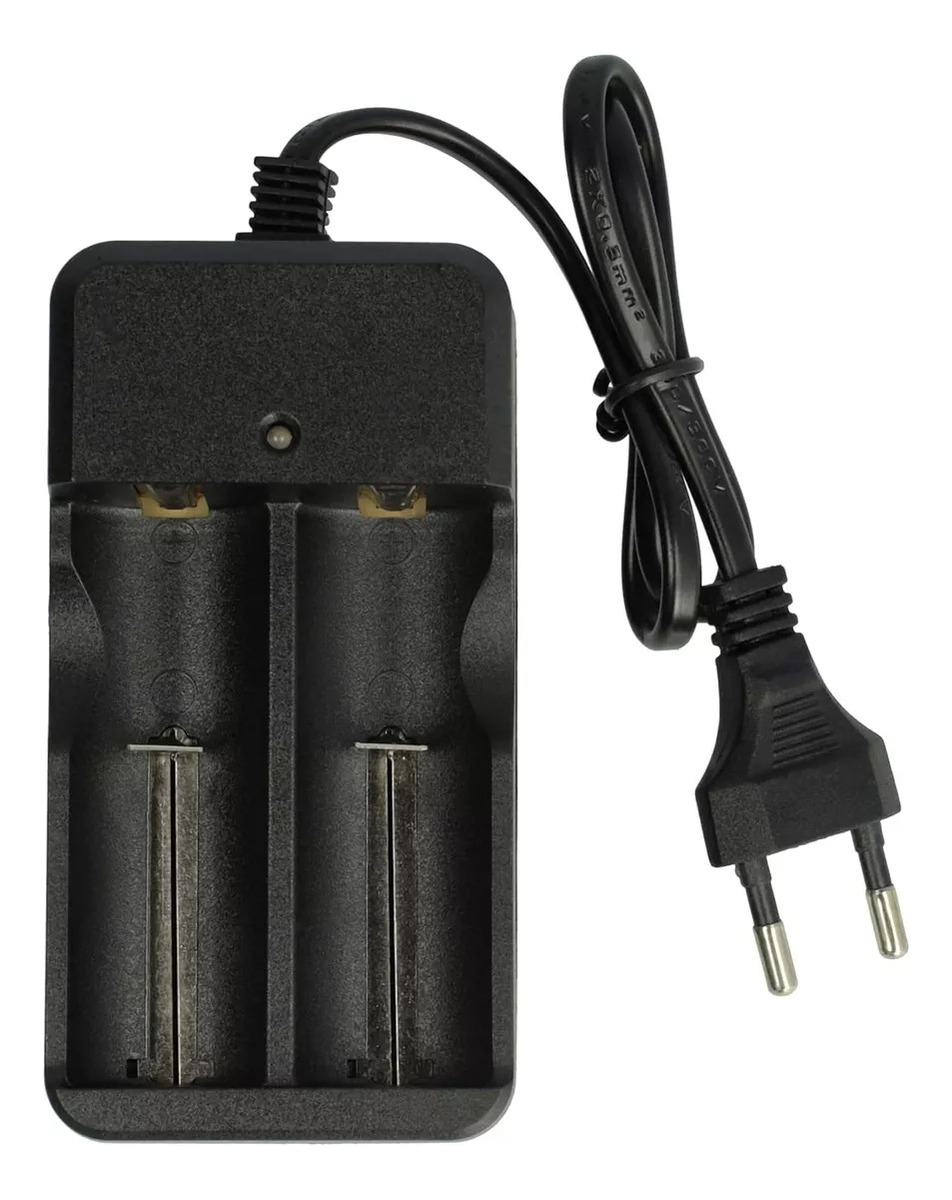 Cargador Doble Universal Mas 2 Baterías Recargable 3.7v - Imagen 3