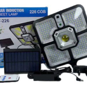 Luz Solar 226 Leds Impermeable Para Jardín Y Exteriores
