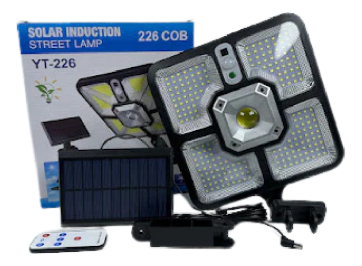 Luz Solar 226 Leds Impermeable Para Jardín Y Exteriores - Imagen 2