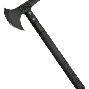 Hacha Szco Acero Inoxidable Con Funda Negro Tomahawk Camping