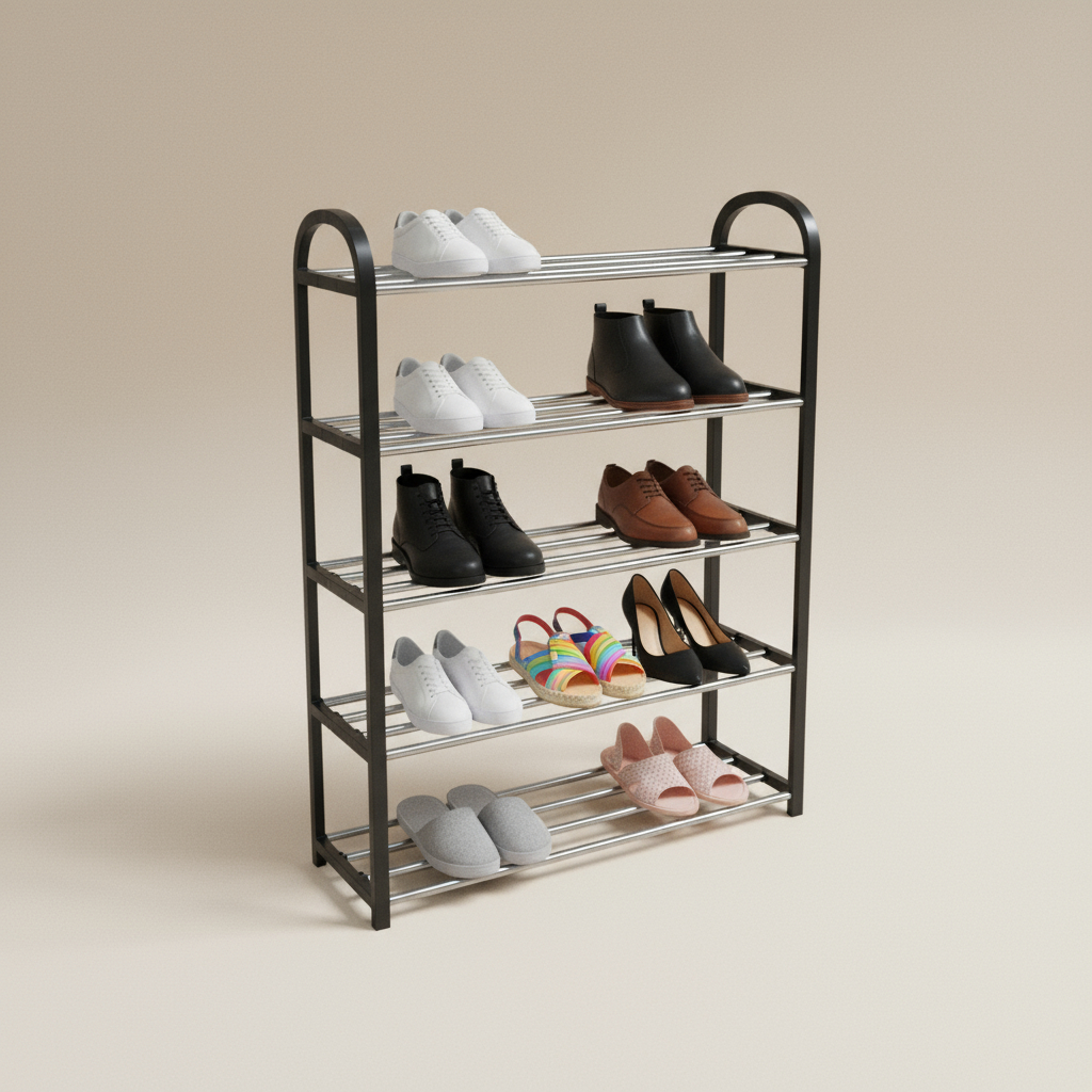 Organizador 5 Pisos Para Zapatos Practico Uso - Imagen 3