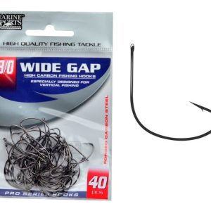 Anzuelo M.s Wide Gap Brotolas Bagres Río N° 04 X 40 Uni