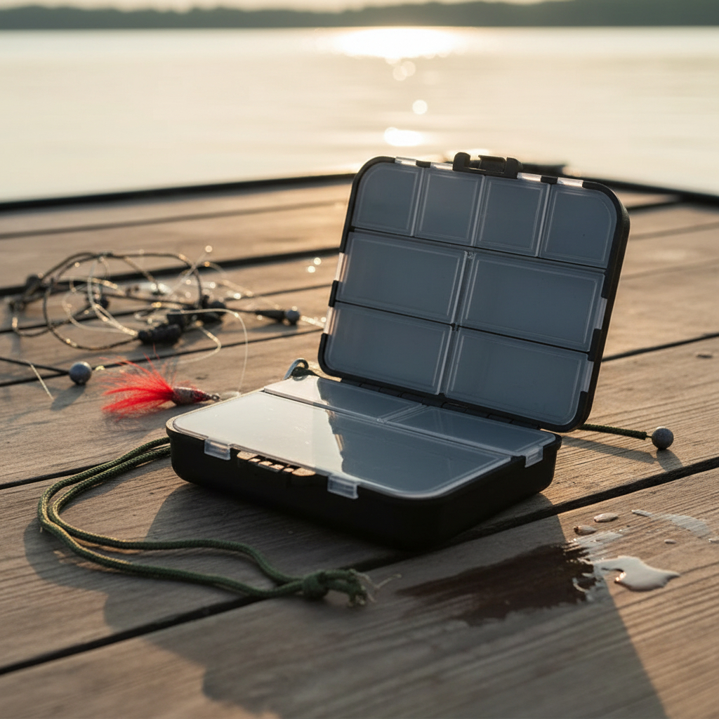 Caja De Pesca Aparejos Organizadora Varias Bandejas Amplias - Imagen 4