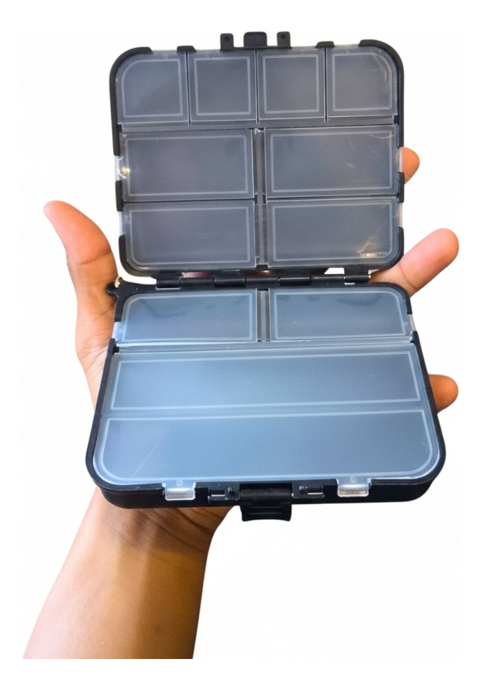 Caja De Pesca Aparejos Organizadora Varias Bandejas Amplias - Imagen 3