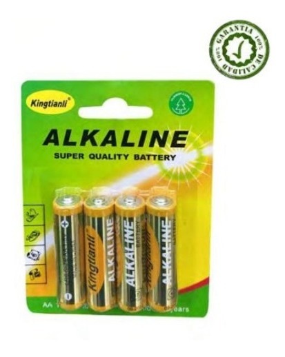 Pack X 4 Pilas Alcalinas Tamaño Aa Kingtianli Gran Aventura - Imagen 3