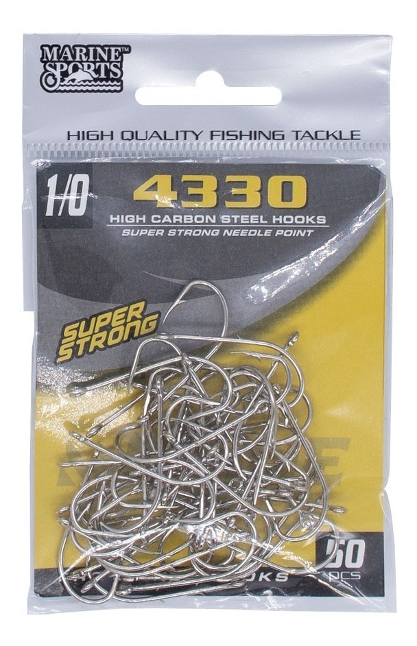 Anzuelo Marine Sports 4330 Río Playa Embarque N° 1/0 Pesca