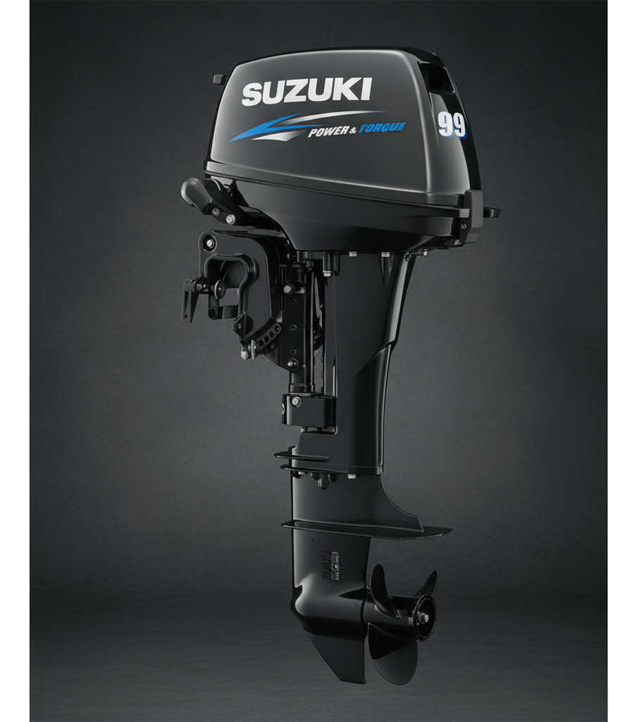 Motor Fuera De Borda Suzuki Dt9.9as 2t 33kg 2 Cilindros - Imagen 5