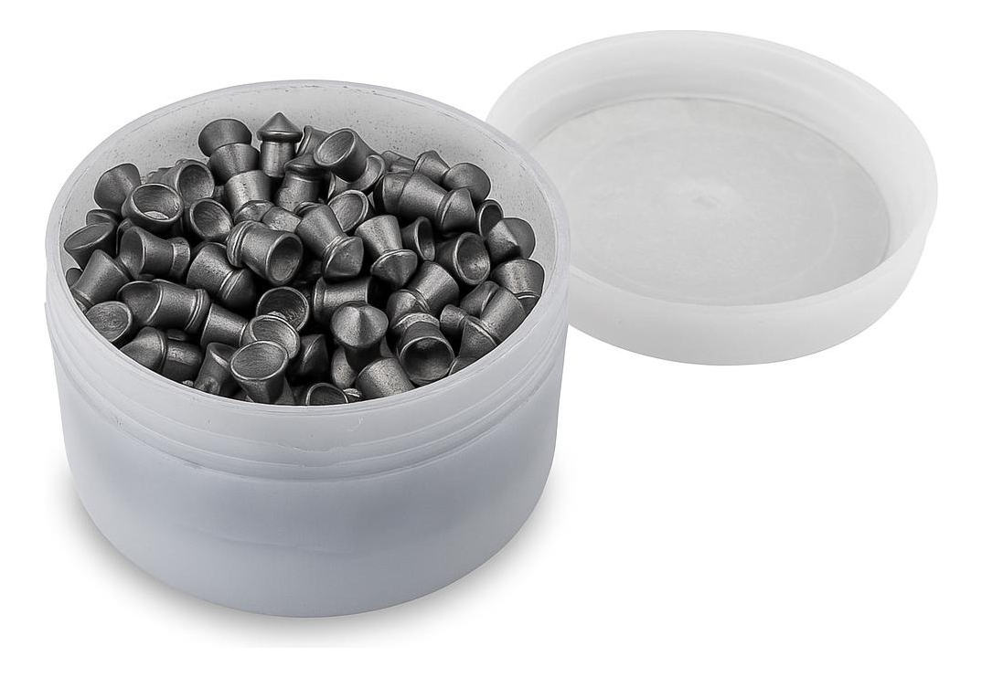 10 Latas Chumbos Domed Para Caza 5,5 Microcalibrados 12 Grn - Imagen 5