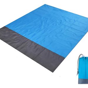 Manta De Playa Camping Impermeable Con Estacas 2×2.1 M
