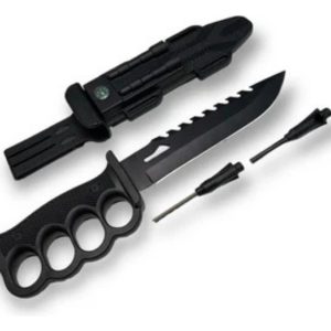 Cuchillo De Cocina Táctico Explorer Con Funda Y Accesorios