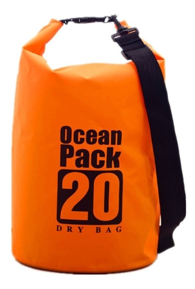 Bolso Estanco Ocean Pack 20 Litros Kayak Campig Playa Bolsa - Imagen 6
