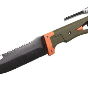 Cuchillo Bg Culata De Metal + Pedernal